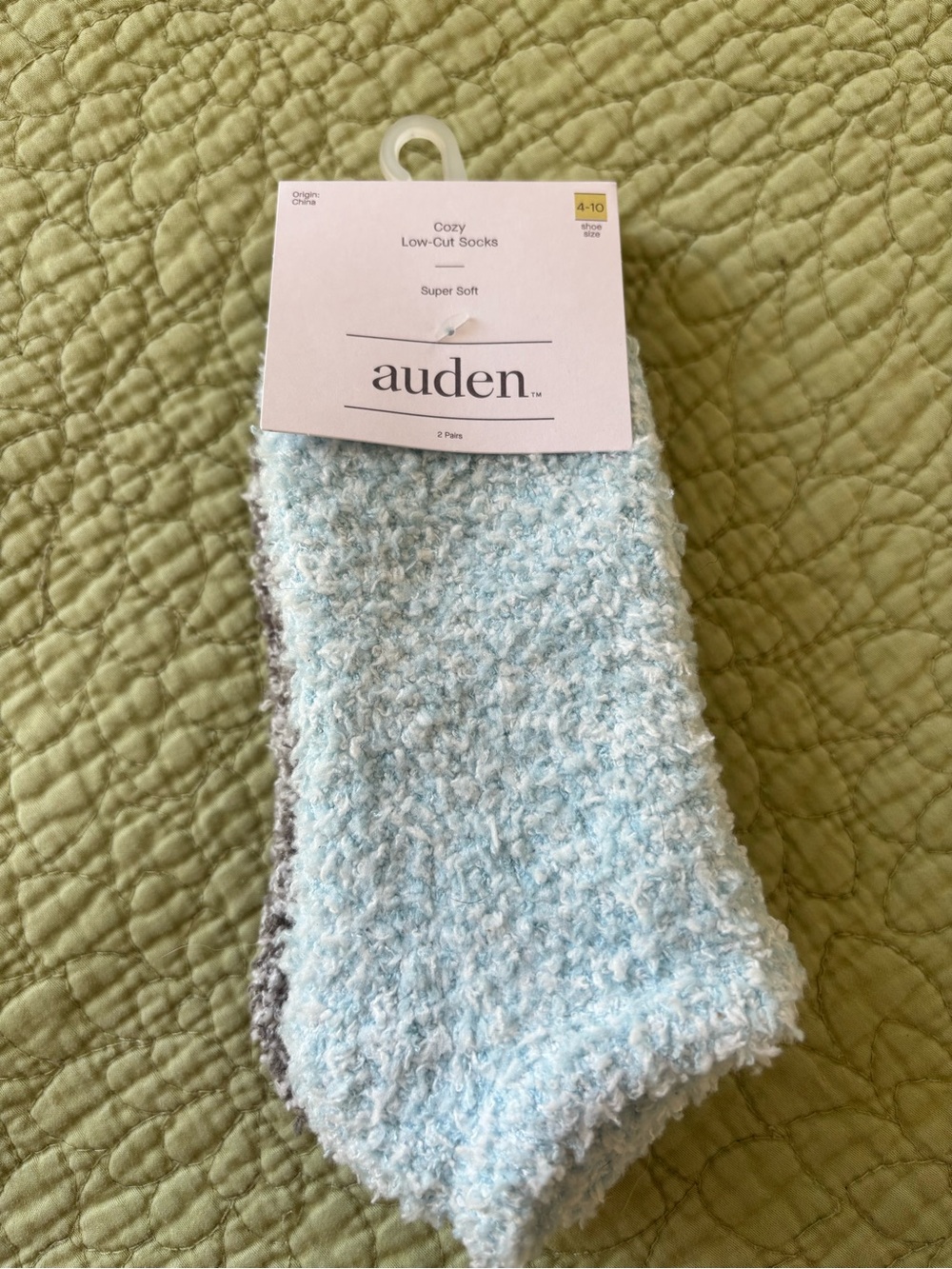 🎉 3/$15 NWT Auden Cozy Low-Cut Fuzzy Socks